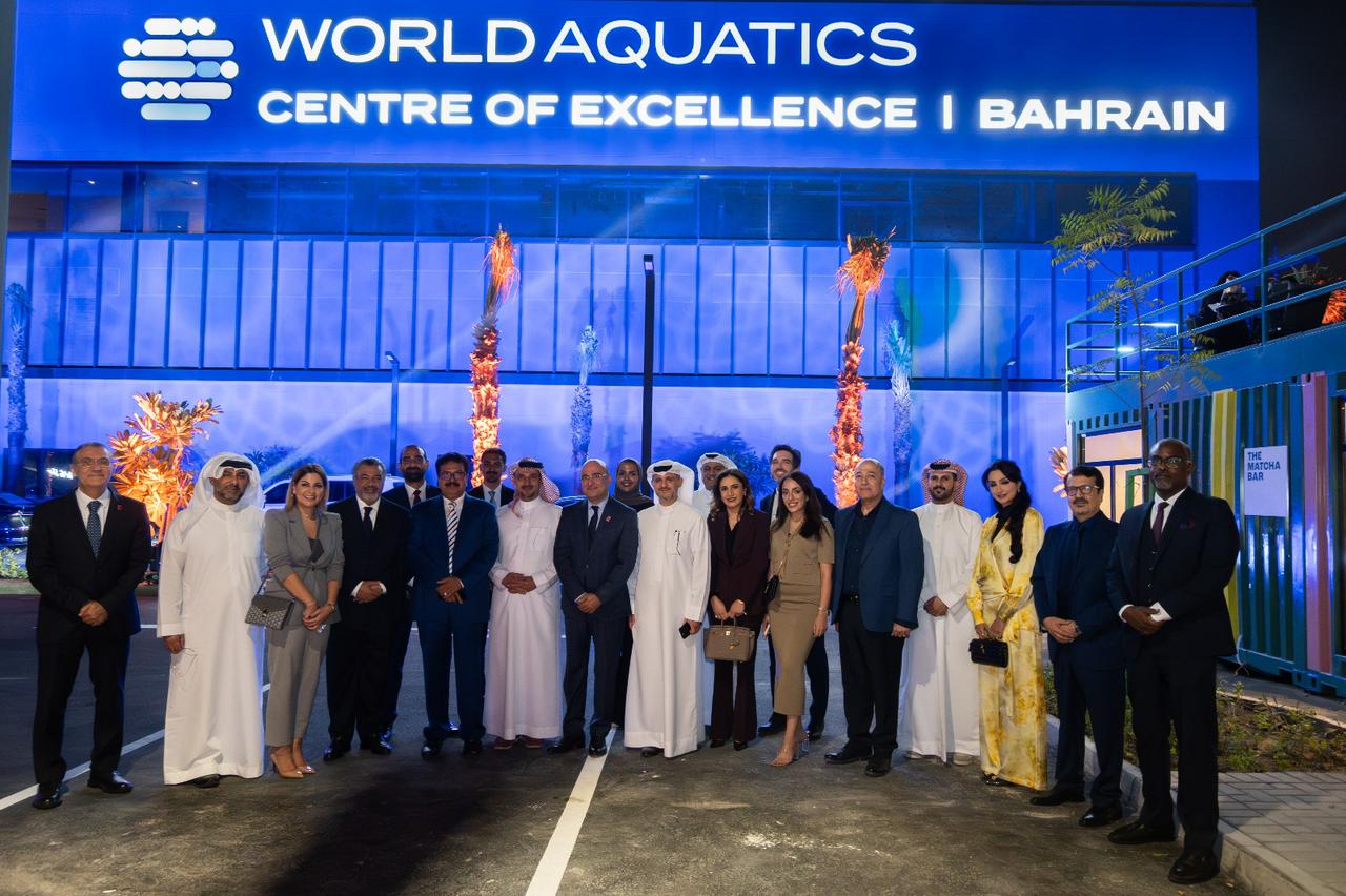 الاتحاد الدولي للألعاب المائية يفتتح مركز التميّز في جامعة التكنولوجيا البحرين