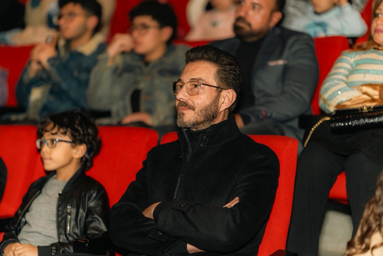 تكريم ابطال مسلسل لعبة وقلبت بجد والنجم احمد زاهر وايسل رمزي بمهرجان حكاوي